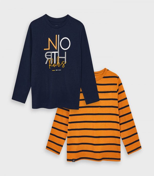 Set playeras manga larga