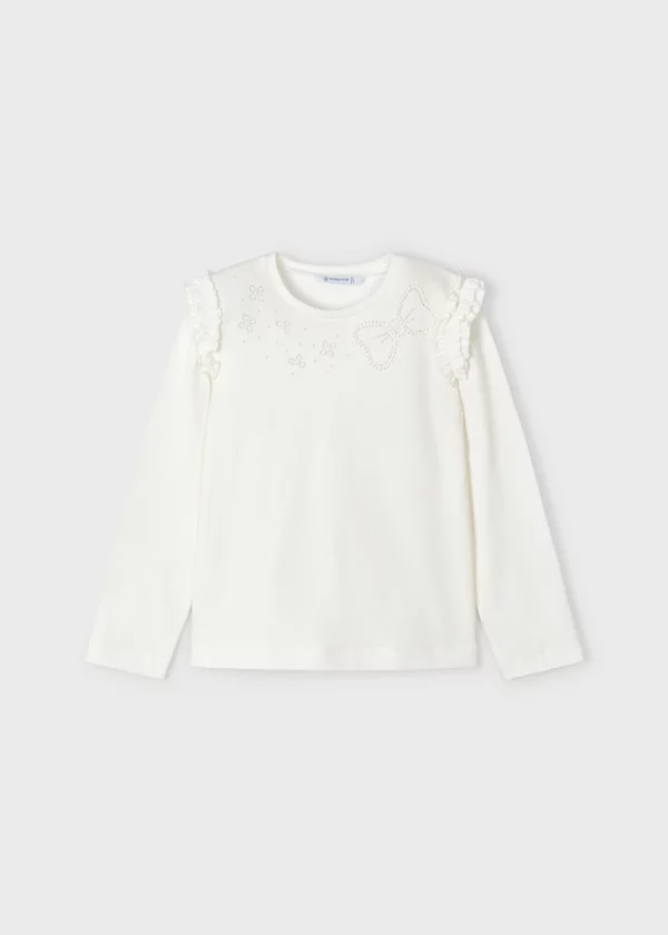 Playera aplicaciones Better Cotton niña - Imagen 3
