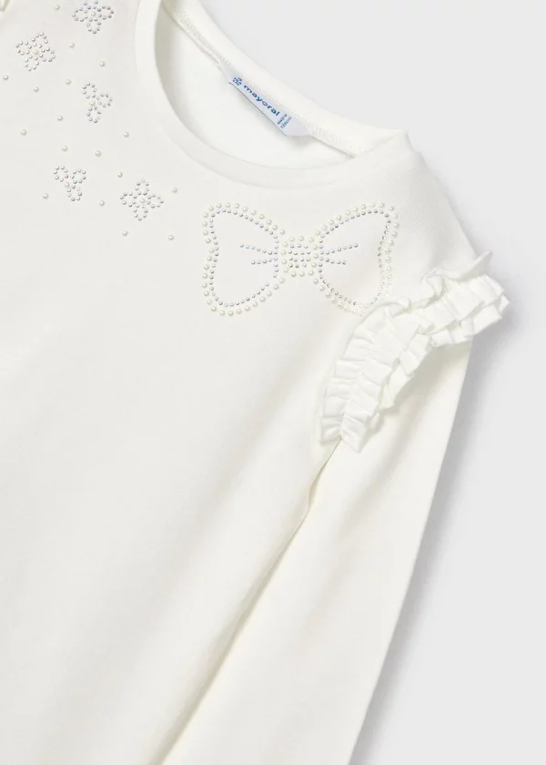Playera aplicaciones Better Cotton niña - Imagen 5