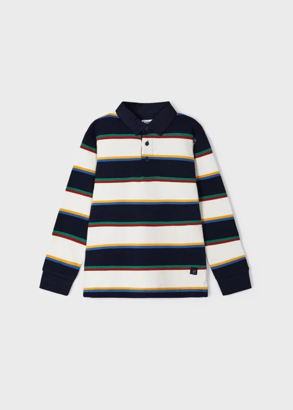 Polo rayas Better Cotton niño - Imagen 3