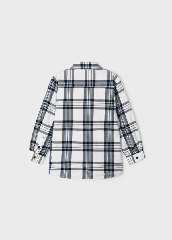 Sobrecamisa cuadros Better Cotton niño - Imagen 3