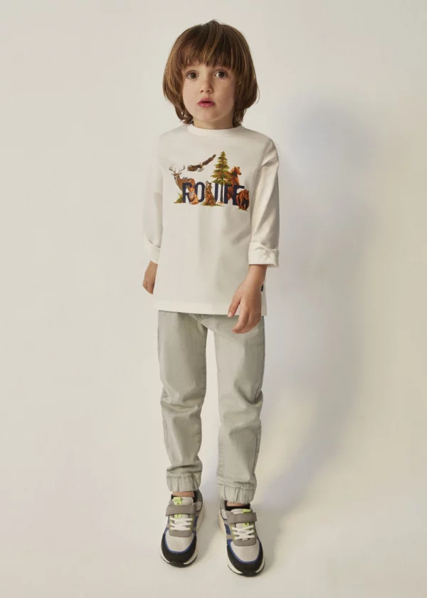 Pantalón skater fit Better Cotton niño