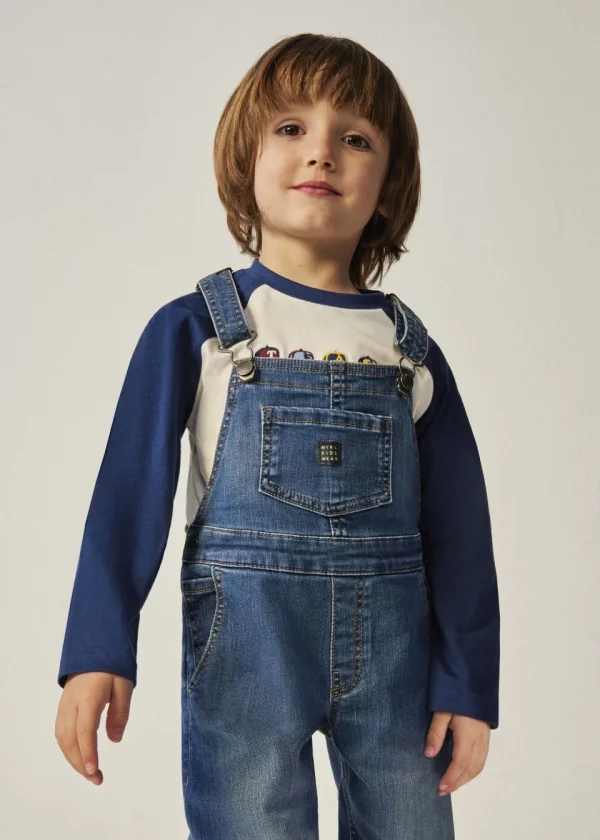 Peto de mezclilla Better Cotton niño