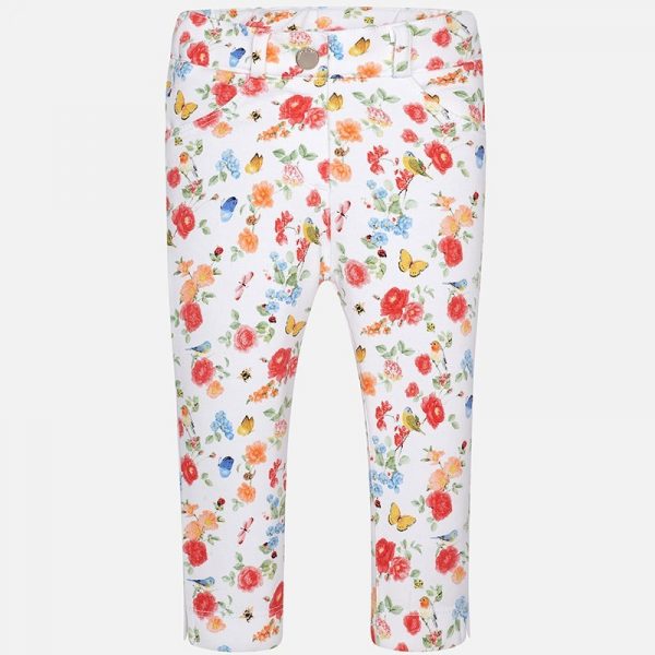 Leggins estampado floral coral