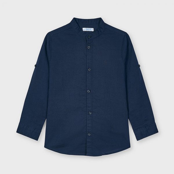 camisa vestir marino