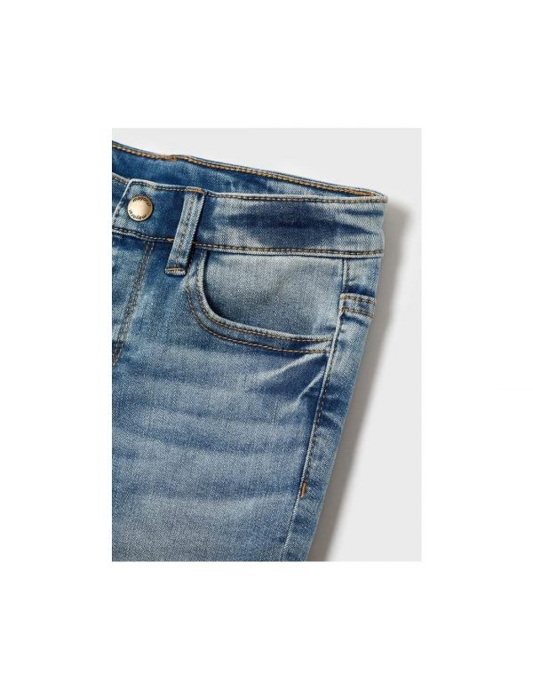 Pantalón slim fit mezclilla - Imagen 3