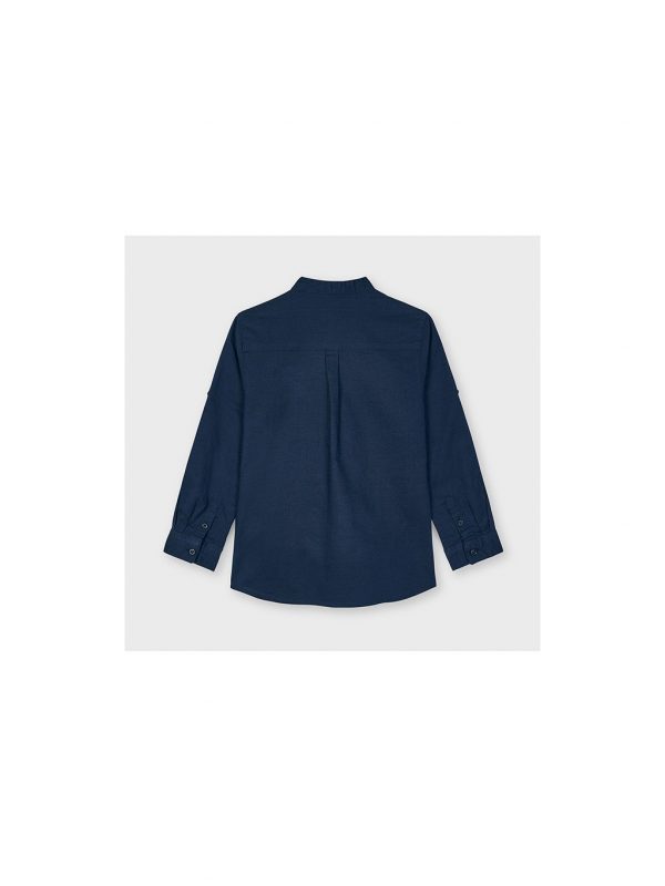 camisa vestir marino - Imagen 3