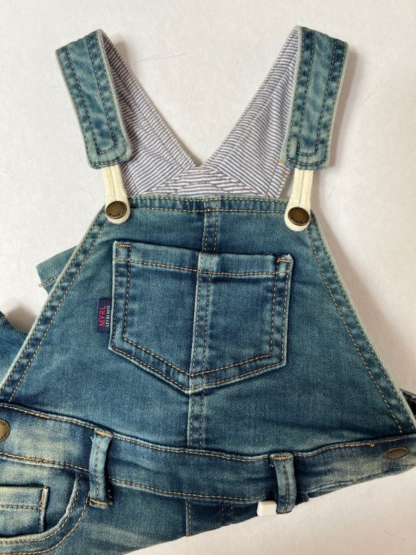 peto corto denim