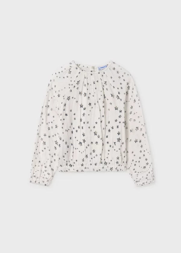 Blusa estampada chica - Imagen 3