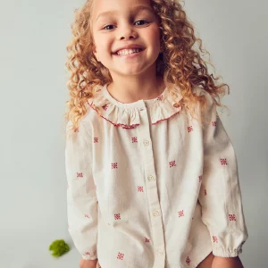 Blusa estampada niña con pantalon