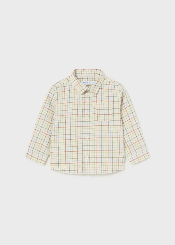 Camisa cuadros bebé
