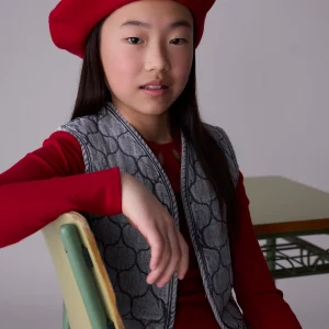 Chaleco vaquero acolchado chica