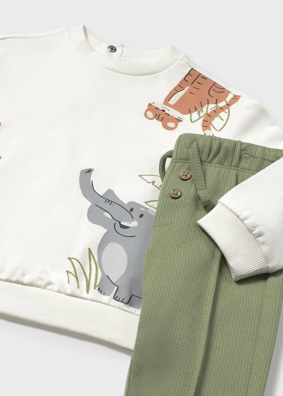 Chándal sudadera estampada bebé - Imagen 3