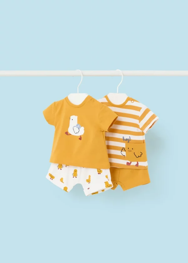 Conjunto 4 piezas Better Cotton recién nacido - Imagen 3