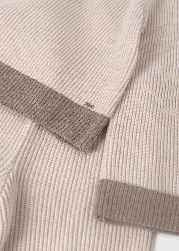 Conjunto pantalón y suéter tricot chica - Imagen 4