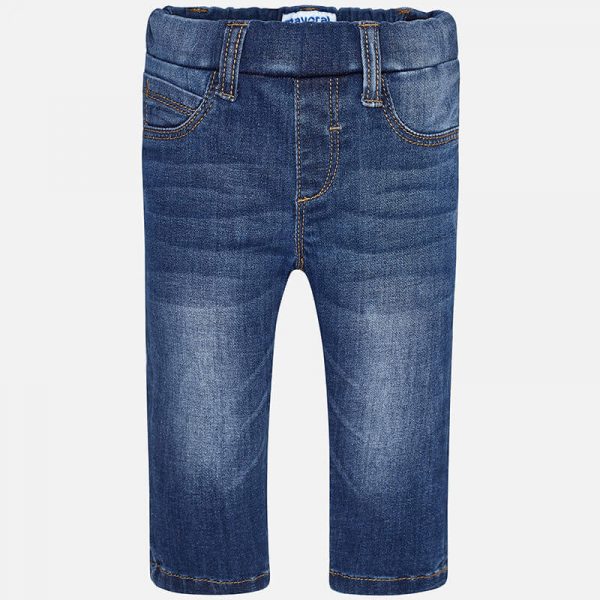 Pantalón mezclilla oscuro