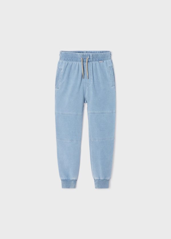 Pantalón de pants con algodón sostenible para niño - Imagen 2