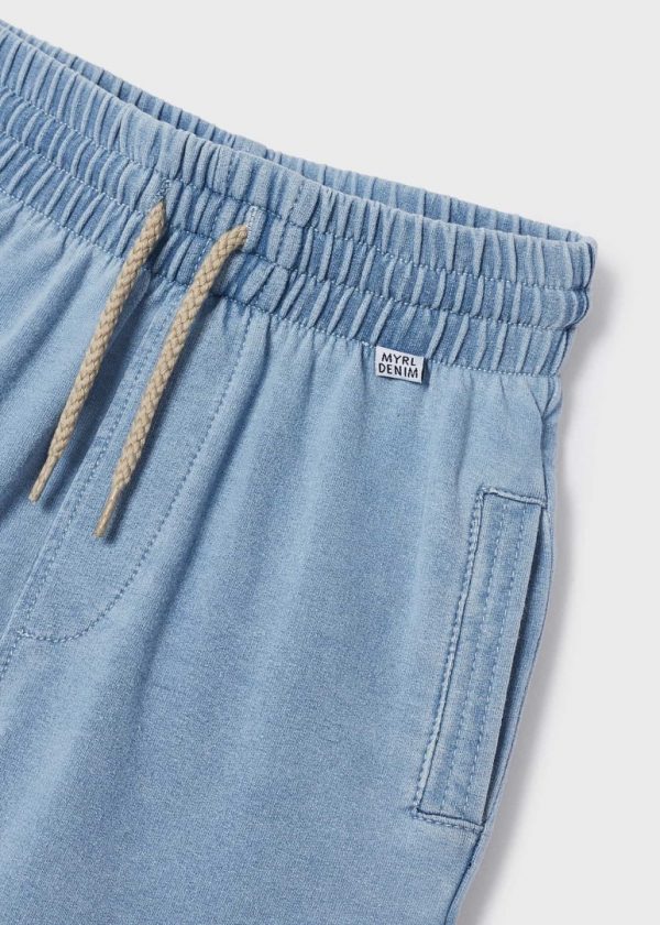 Pantalón de pants con algodón sostenible para niño - Imagen 4