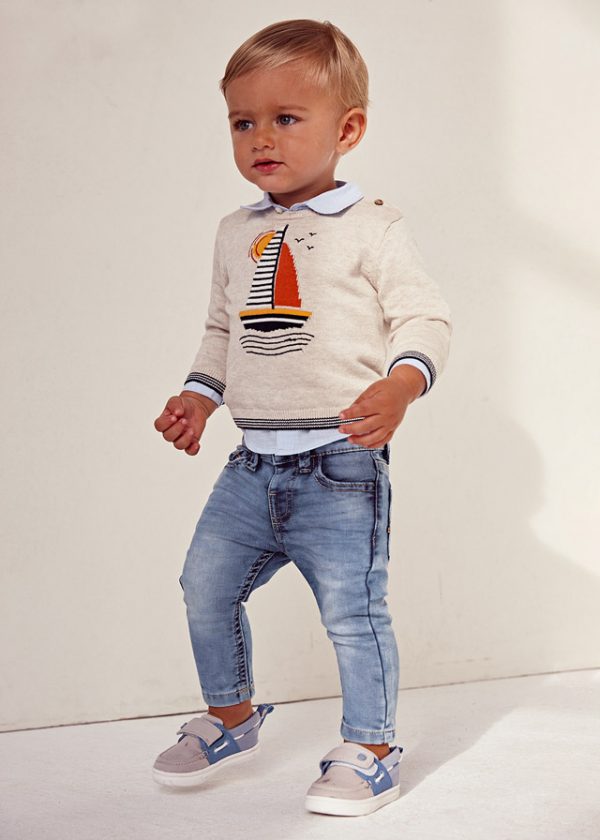 pantalon largo slim