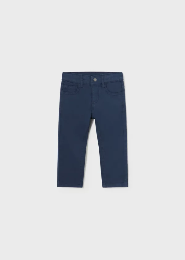 Pantalón sarga slim fit Better Cotton bebé