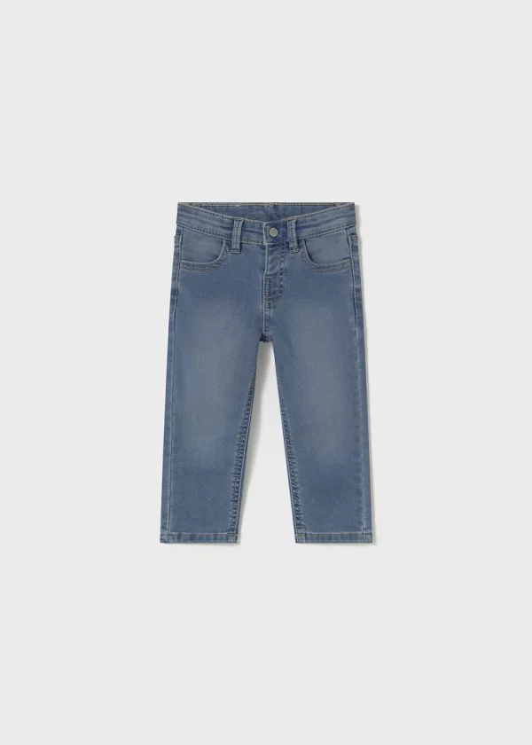 Pantalón vaquero ajustado bebé - Imagen 4