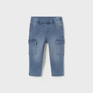 Pantalón vaquero cargo bebé