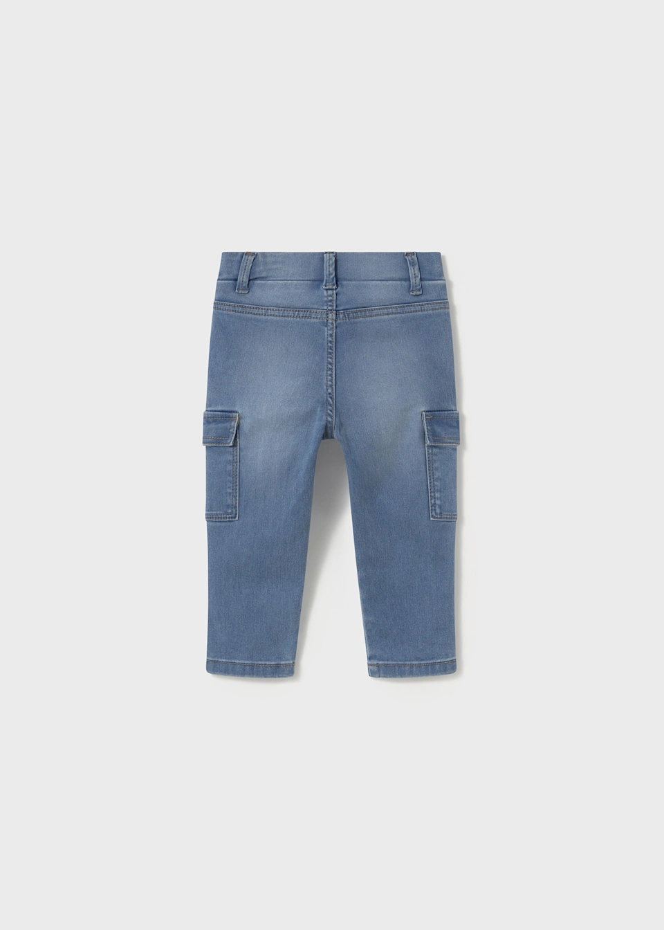 Pantalón vaquero cargo bebé - Imagen 4