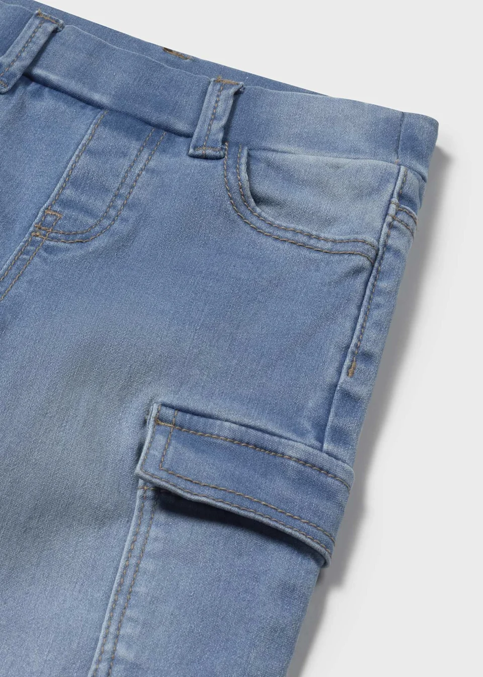 Pantalón vaquero cargo bebé - Imagen 3