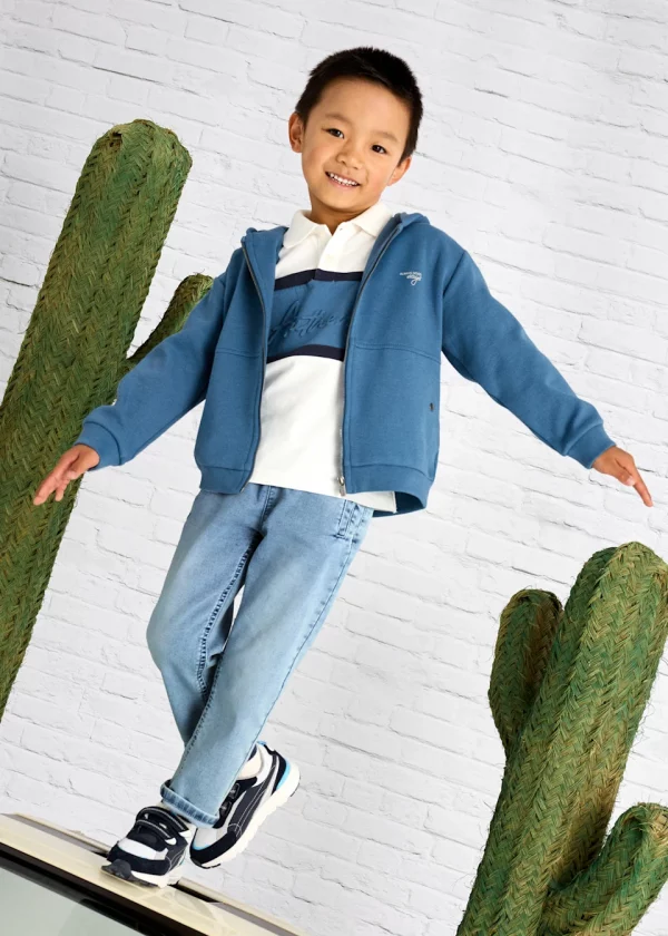Pantalón vaquero cordón niño