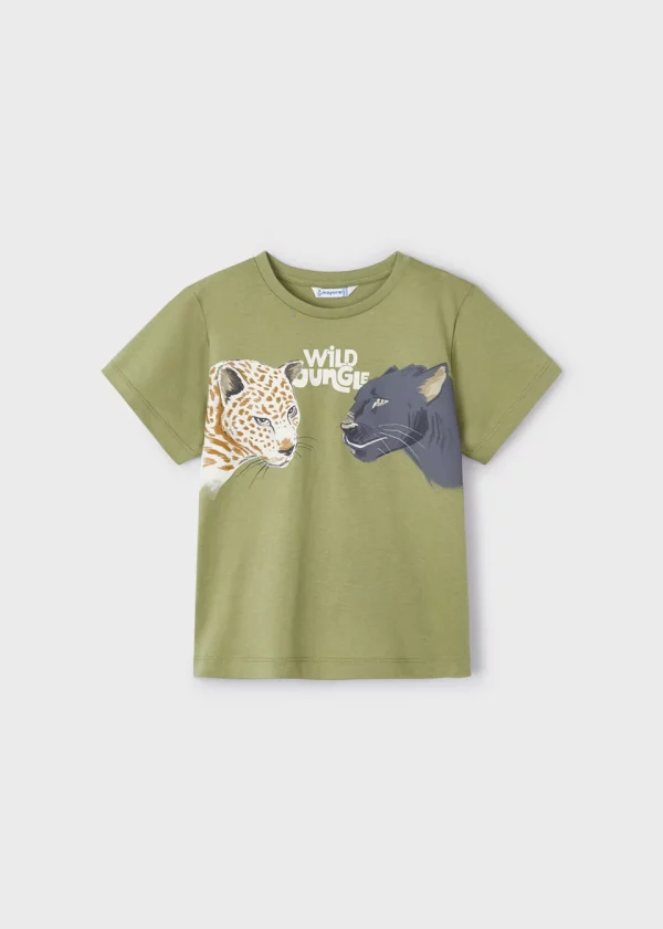 Playera animales Better Cotton niño