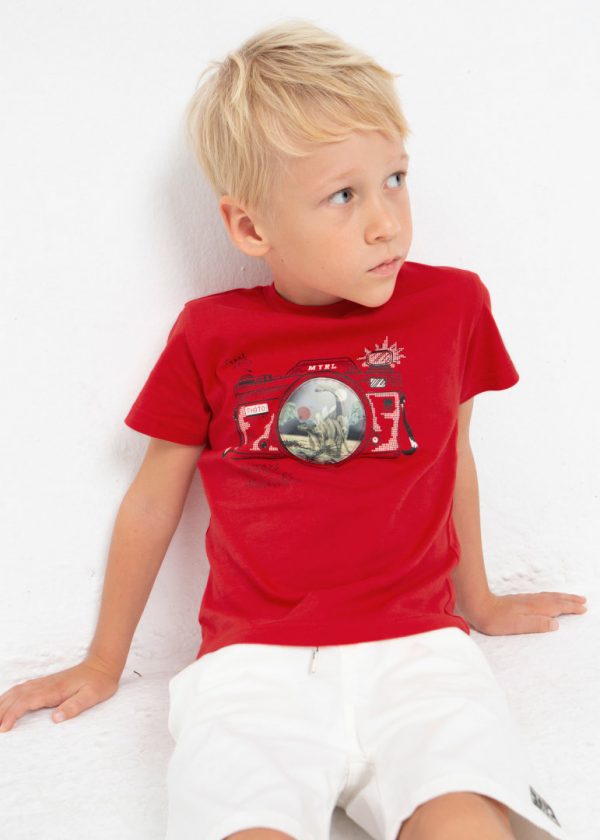 Playera interactiva de algodón para niño - Imagen 2