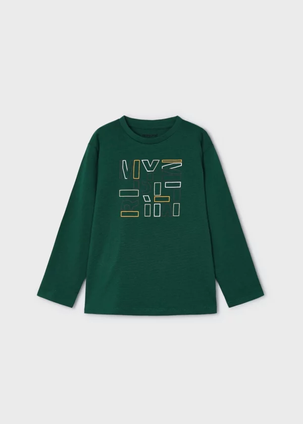 Playera letras básica niño - Imagen 3