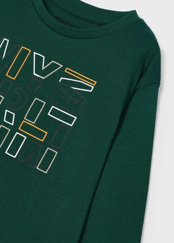 Playera letras básica niño - Imagen 4