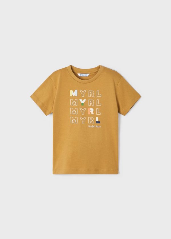 Playera manga corta básico niño - Imagen 3