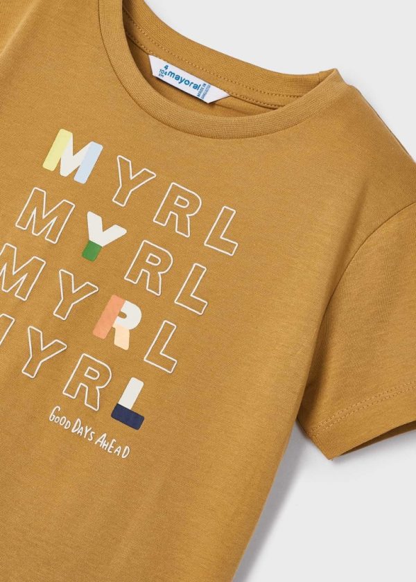 Playera manga corta básico niño - Imagen 5