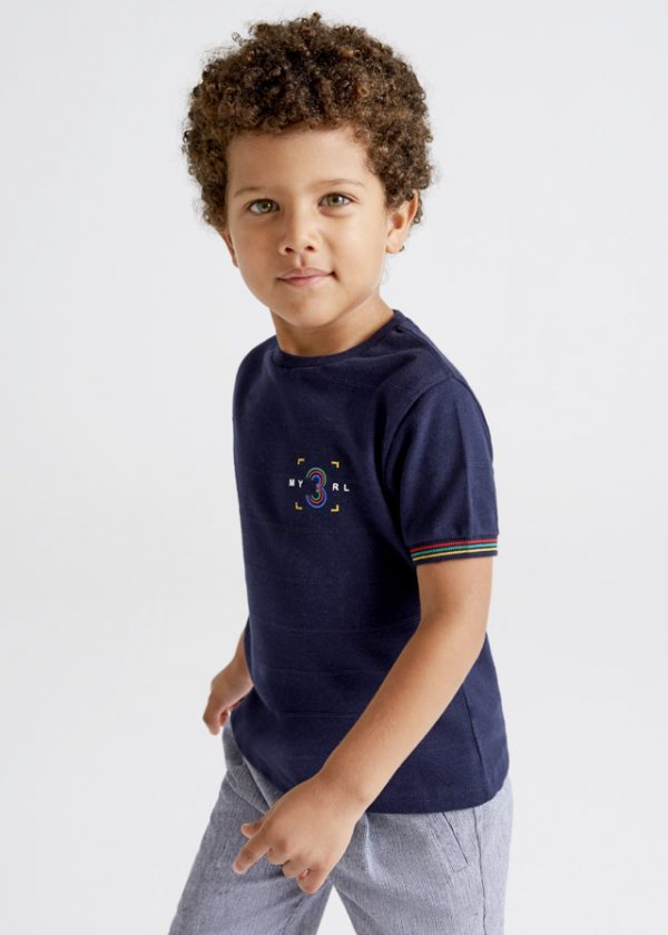 Playera manga corta