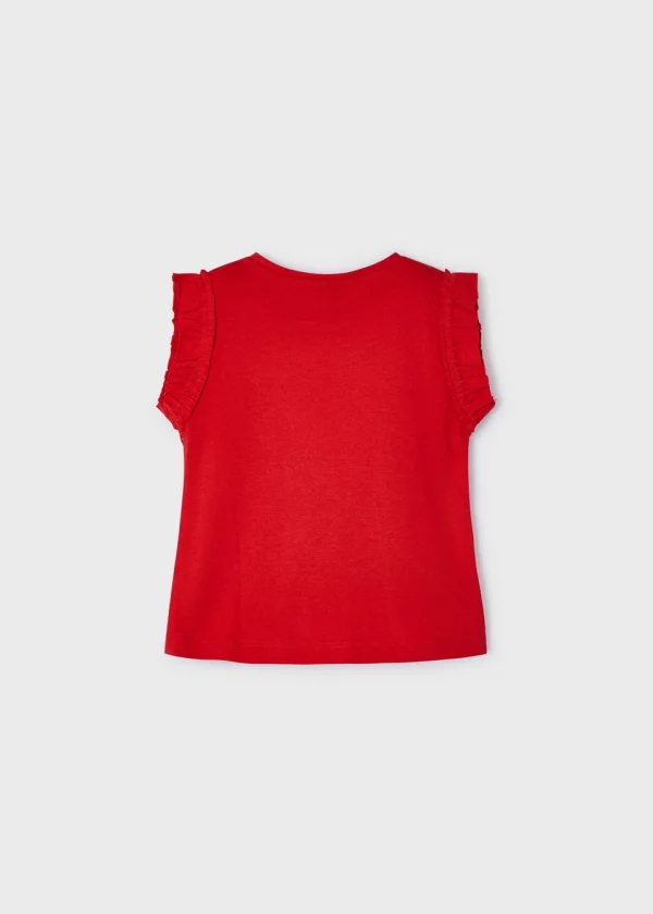 Playera perforados Better Cotton niña - Imagen 3