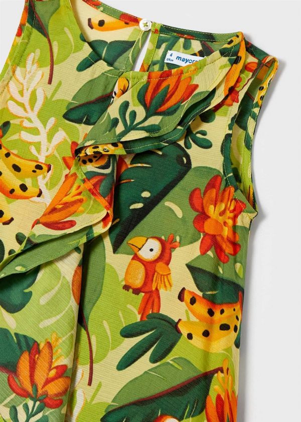 vestido flojo con estampado - Imagen 2