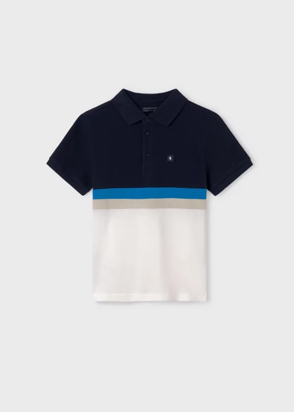 Polo bloques color Better Cotton chico - Imagen 2