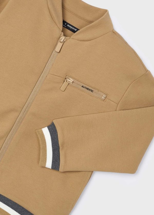 Sudadera beisbolera cremallera niño - Imagen 2