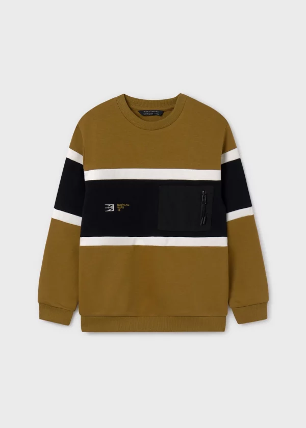 Sudadera bloques color chico - Imagen 3