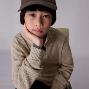 Jersey cuello cremallera chico