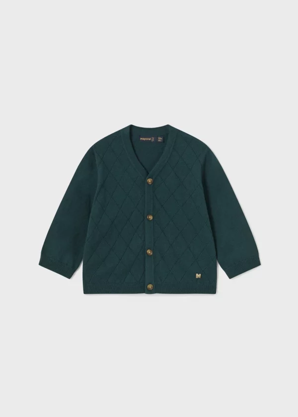 Suéter tricot rombos bebé