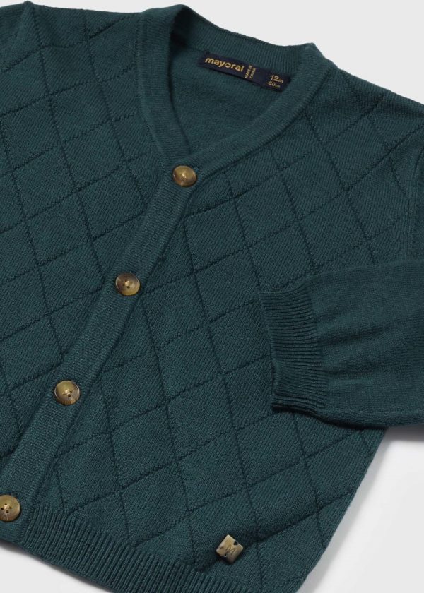 Suéter tricot rombos bebé - Imagen 2