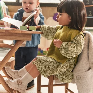 Vestido con chaleco bebé