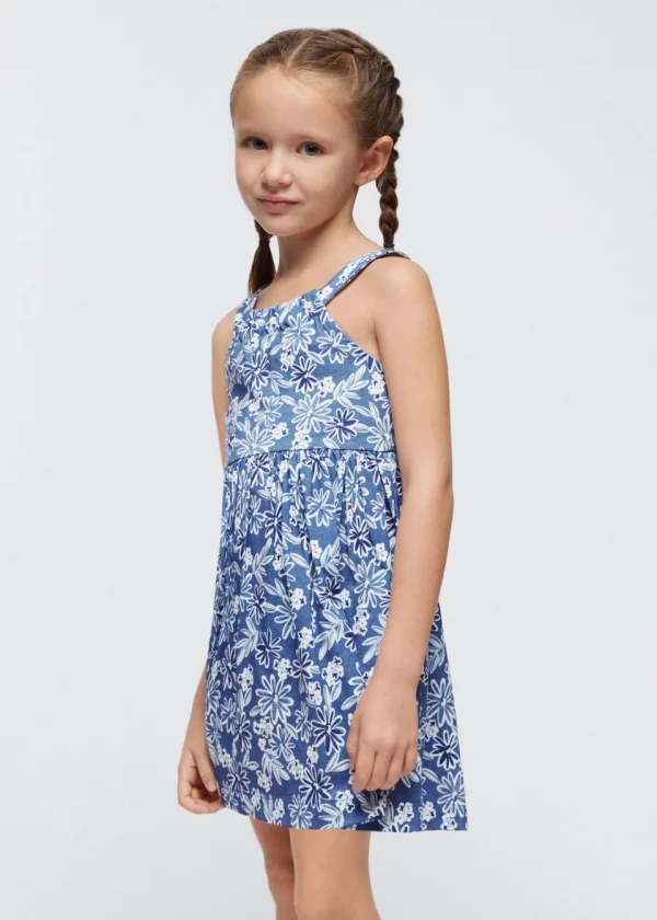 Vestido estampado Better Cotton niña