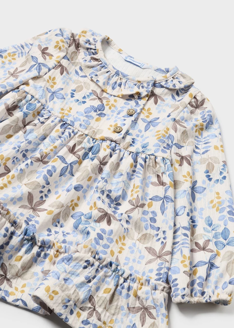 Vestido estampado floral bebé - Imagen 2