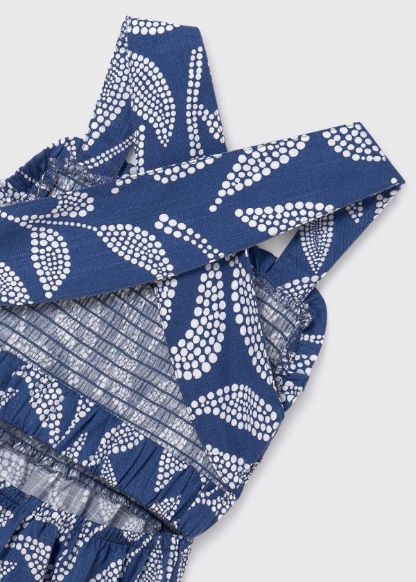 Vestido midi estampado chica - Imagen 4