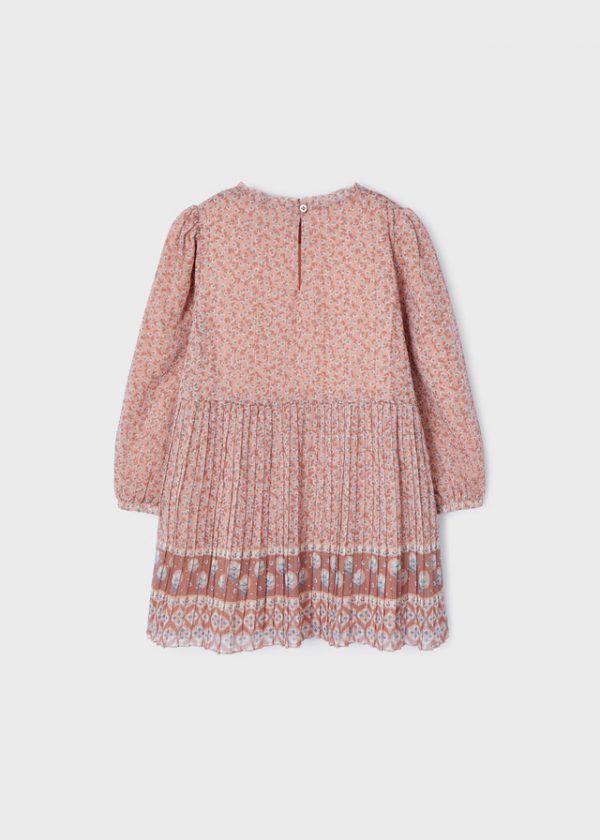 Vestido plisado para niña - Imagen 4