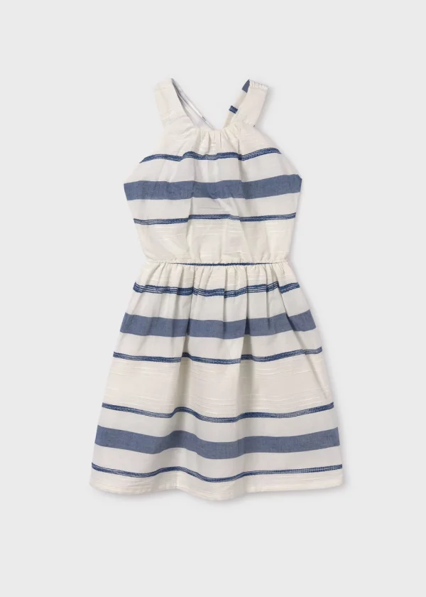 Vestido rayas Better Cotton chica - Imagen 3